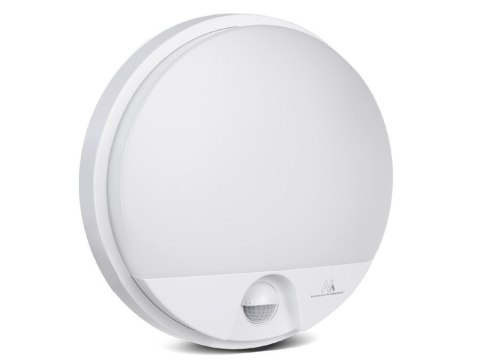 Lampa LED Maclean MCE291 W z czujnikiem ruchu na podczerwień 1100lm 15W IP54 biała Maclean Lampa LED Maclean MCE291 W z czujnikiem ruchu na podczerwień 1100lm 15W IP54 biała Maclean