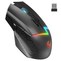 Mysz bezprzewodowa Rampage DROP M3 Czarna 10000 DPI RGB USB-C Rampage