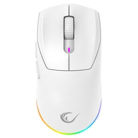 Mysz bezprzewodowa Rampage M5 Pro mysz bezprzewodowa 26000 DPI RGB LED 1K Hz biała Rampage Mysz bezprzewodowa Rampage M5 Pro mysz bezprzewodowa 26000 DPI RGB LED 1K Hz biała Rampage