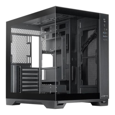Obudowa Chieftec VISIO Fanless GM-30B-TG-FL-OP ATX z oknem bez zasilacza czarna Chieftec Obudowa Chieftec VISIO Fanless GM-30B-TG-FL-OP ATX z oknem bez zasilacza czarna Chieftec