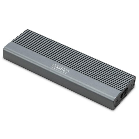 Obudowa DIGITUS USB 3.1 Typ C na dysk SSD M.2 NVMe 10Gbps + SATA 6Gbps aluminiowa, beznarzędziowa Digitus Obudowa DIGITUS USB 3.1 Typ C na dysk SSD M.2 NVMe 10Gbps + SATA 6Gbps aluminiowa, beznarzędziowa Digitus