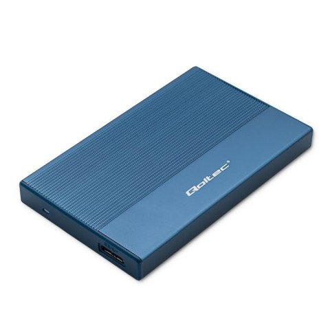 Obudowa/kieszeń Qoltec na dysk SSD HDD 2.5" | SATA | USB 3.0 | Super speed 5Gb/s | 2TB | Niebieski Qoltec Obudowa/kieszeń Qoltec na dysk SSD HDD 2.5" | SATA | USB 3.0 | Super speed 5Gb/s | 2TB | Niebieski Qoltec