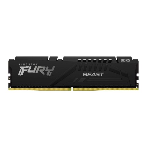 Pamięć DDR5 Kingston FURY Beast 64GB (2x32GB) 5600MHz CL40 1,25V Black Kingston Pamięć DDR5 Kingston FURY Beast 64GB (2x32GB) 5600MHz CL40 1,25V Black Kingston
