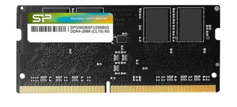 Pamięć SODIMM DDR4 Silicon Power 8GB (1x8GB) 2666MHz CL19 1,2V Silicon Power Pamięć SODIMM DDR4 Silicon Power 8GB (1x8GB) 2666MHz CL19 1,2V Silicon Power