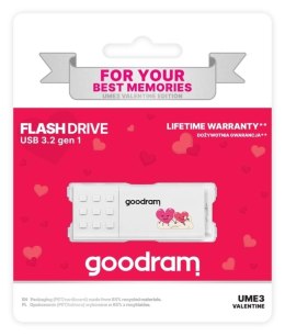 Pendrive GOODRAM VALENTINE UME3 16GB USB 3.2 Gen 1 Goodram