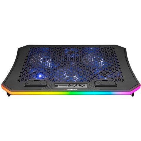 Podstawka chłodząca Rampage AD-RC34 pod laptopa 10-19" LED USB RGB cicha Rampage