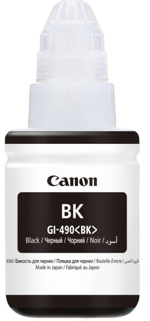Tusz Canon GI-490 Black (135ml) Canon Tusz Canon GI-490 Black (135ml) Canon