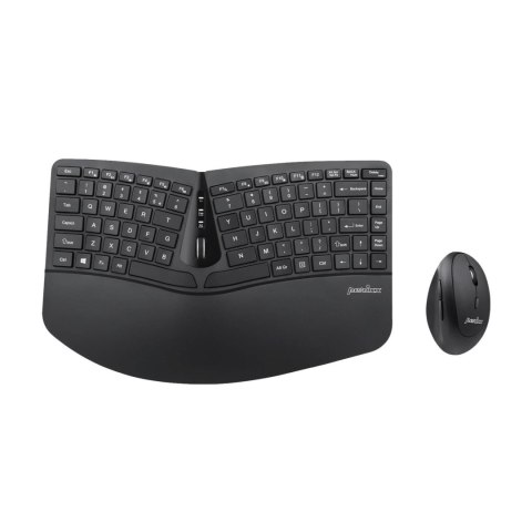 Zestaw bezprzewodowy klawiatura+mysz pionowa Perixx PERIDUO-606 C Ergonomic czarny silent Perixx Zestaw bezprzewodowy klawiatura+mysz pionowa Perixx PERIDUO-606 C Ergonomic czarny silent Perixx